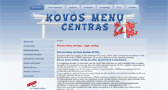Desktop Screenshot of kovos-menai.lt